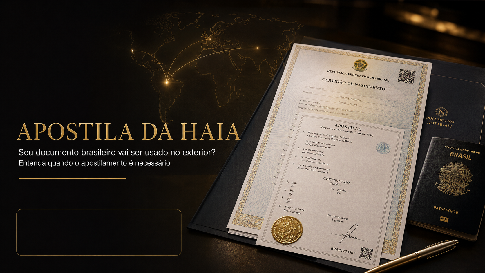 Apostila da Haia: quando um documento brasileiro precisa ser apostilado?